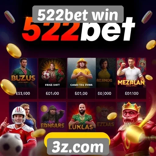 Oferta de jogos disponíveis no 522bet win